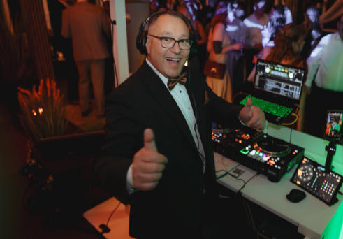 professioneller Hochzeits-Discjockey